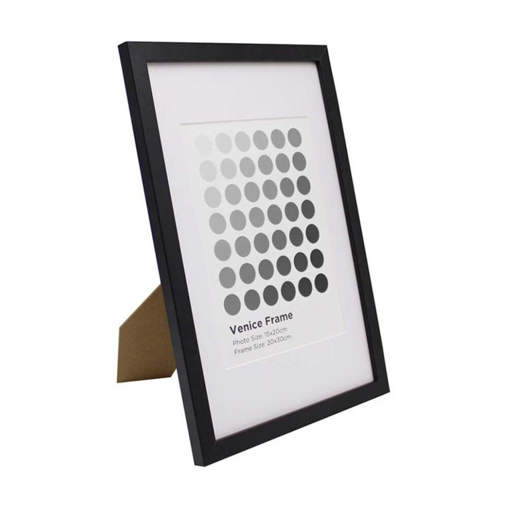 6PK Braz Venice Image Photo Document Display Frame 20x30cm Black