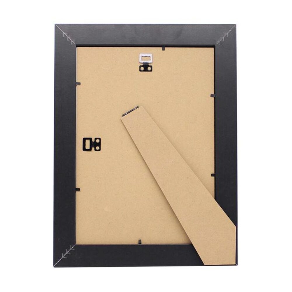 4PK Braz A4 Siena Image Photo Document Display Frame 29.7x21cm Black