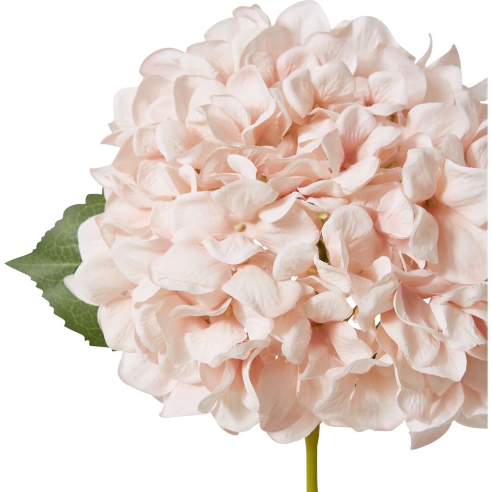 3PK E Style Hydrangea Classic Large Stem Artificial Flower Pink 23x23x65cm