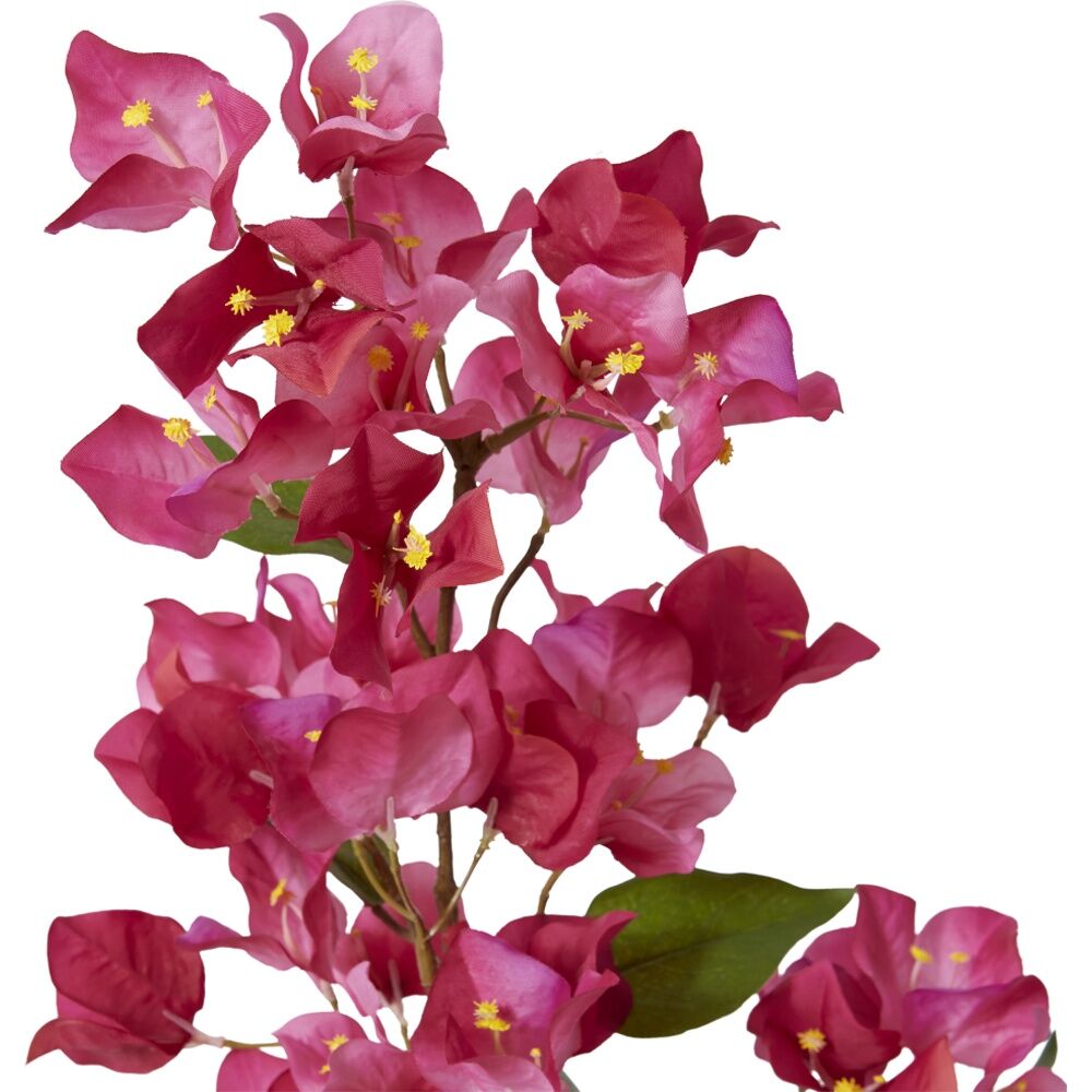 2PK E Style Bougainvillea Spray Stem Artificial Flower Hot Pink 18x9x86cm