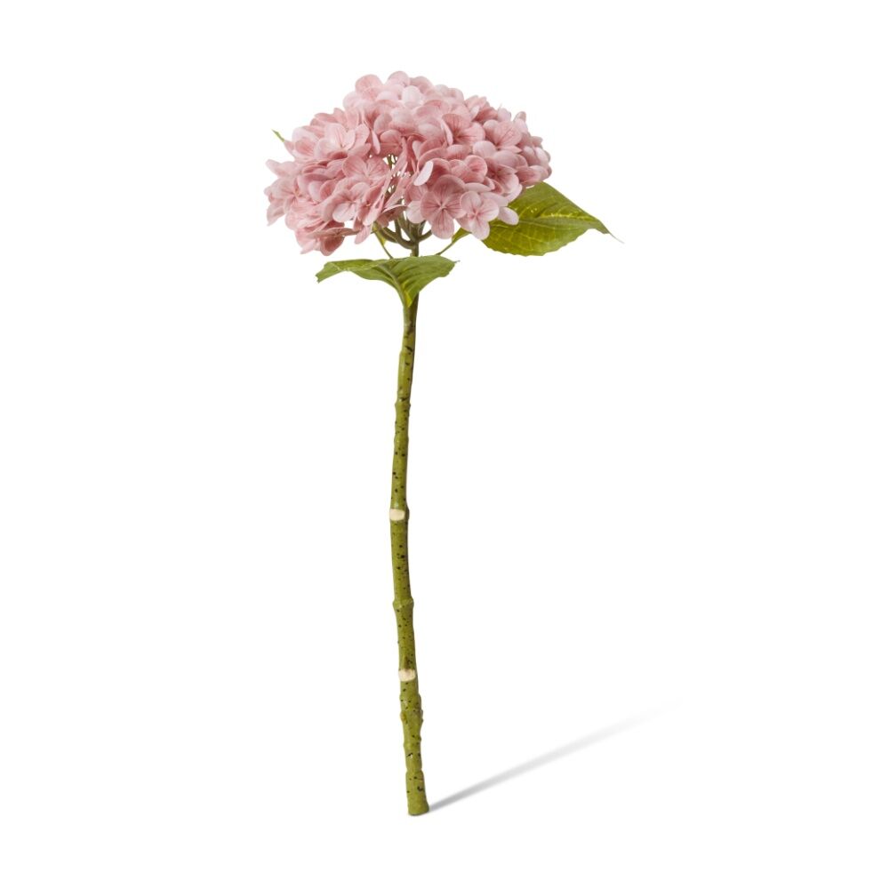 E Style Hydrangea Classic Artificial Flower Stem Dusty Pink 30x20x52cm