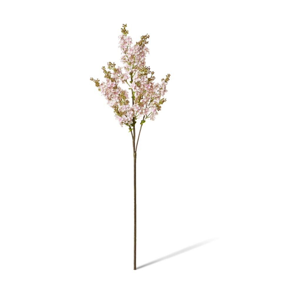 4PK E Style Lilac Spray Floral Stem Artificial Flower Decor Pink 22x10x76cm