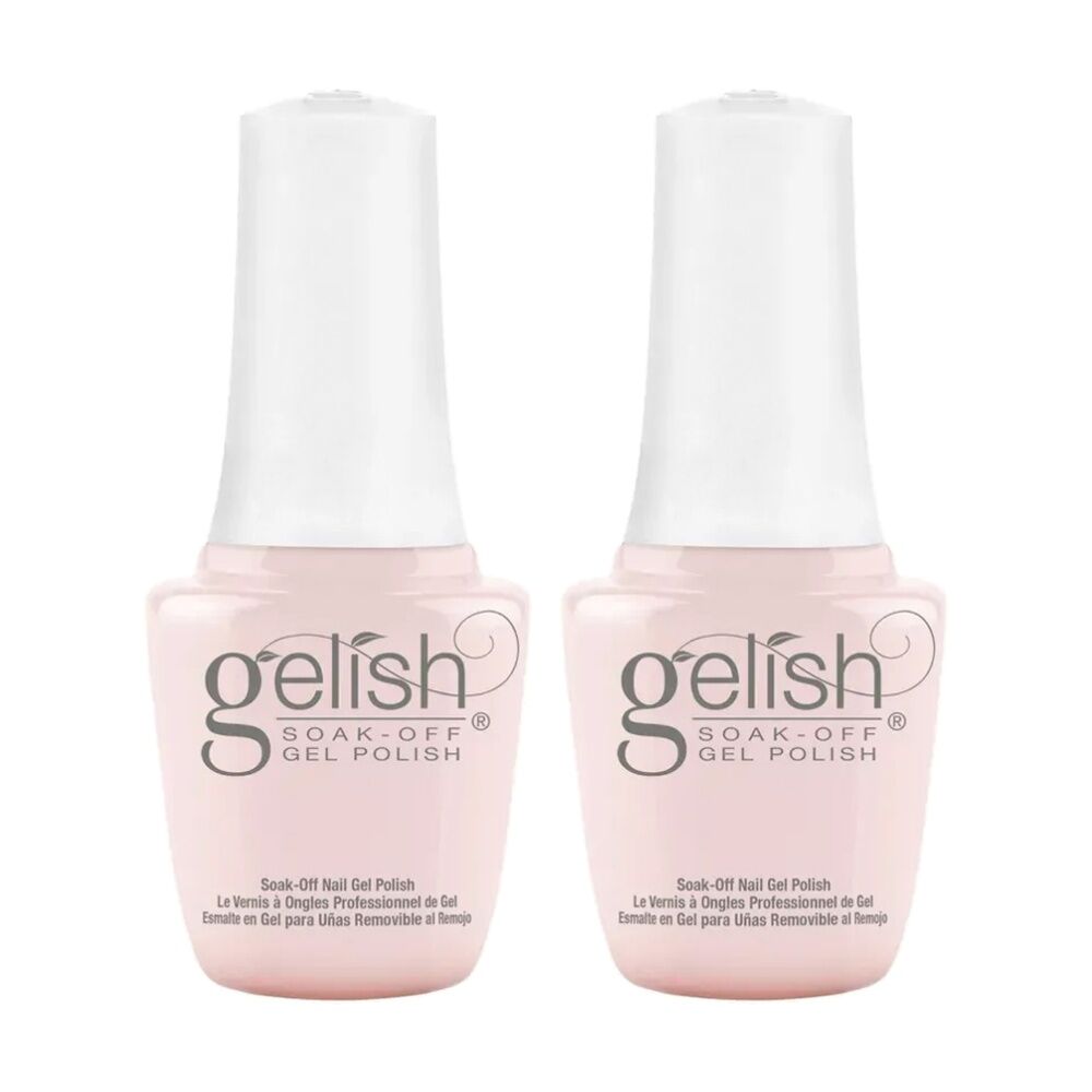 2PK Gelish Mini UV LED Soak Off Gel Nail Polish Colour Tan My Hide 9ml