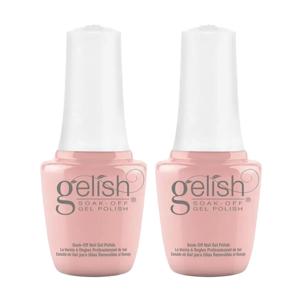 2PK Gelish Mini UV LED Soak Off Gel Nail Polish Prim-Rose and Proper 9ml