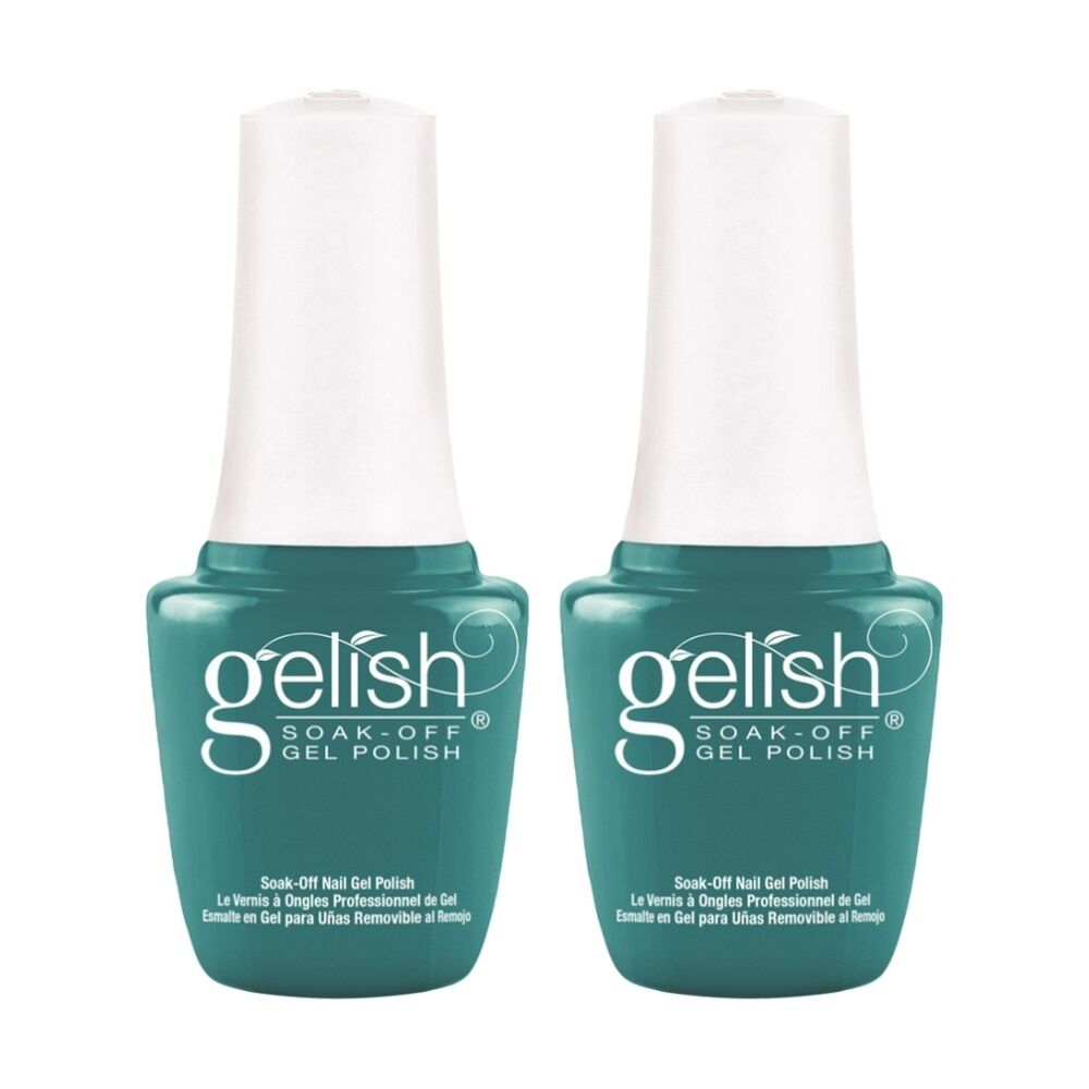 2PK Gelish Mini UV LED Soak Off Gel Nail Polish Radiance Is My Middle Name 9ml