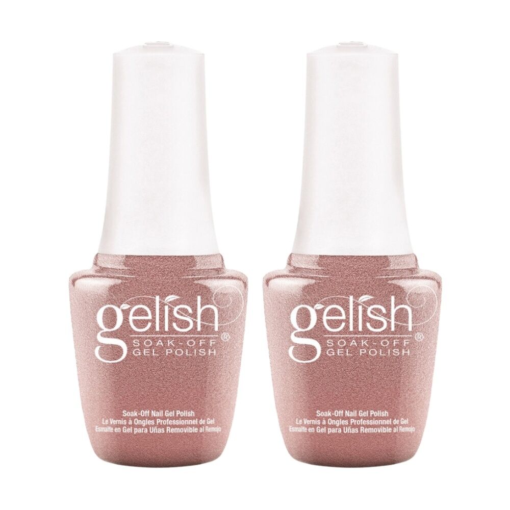 2PK Gelish Mini UV LED Soak Off Gel Nail Polish Colour Last Call 9ml