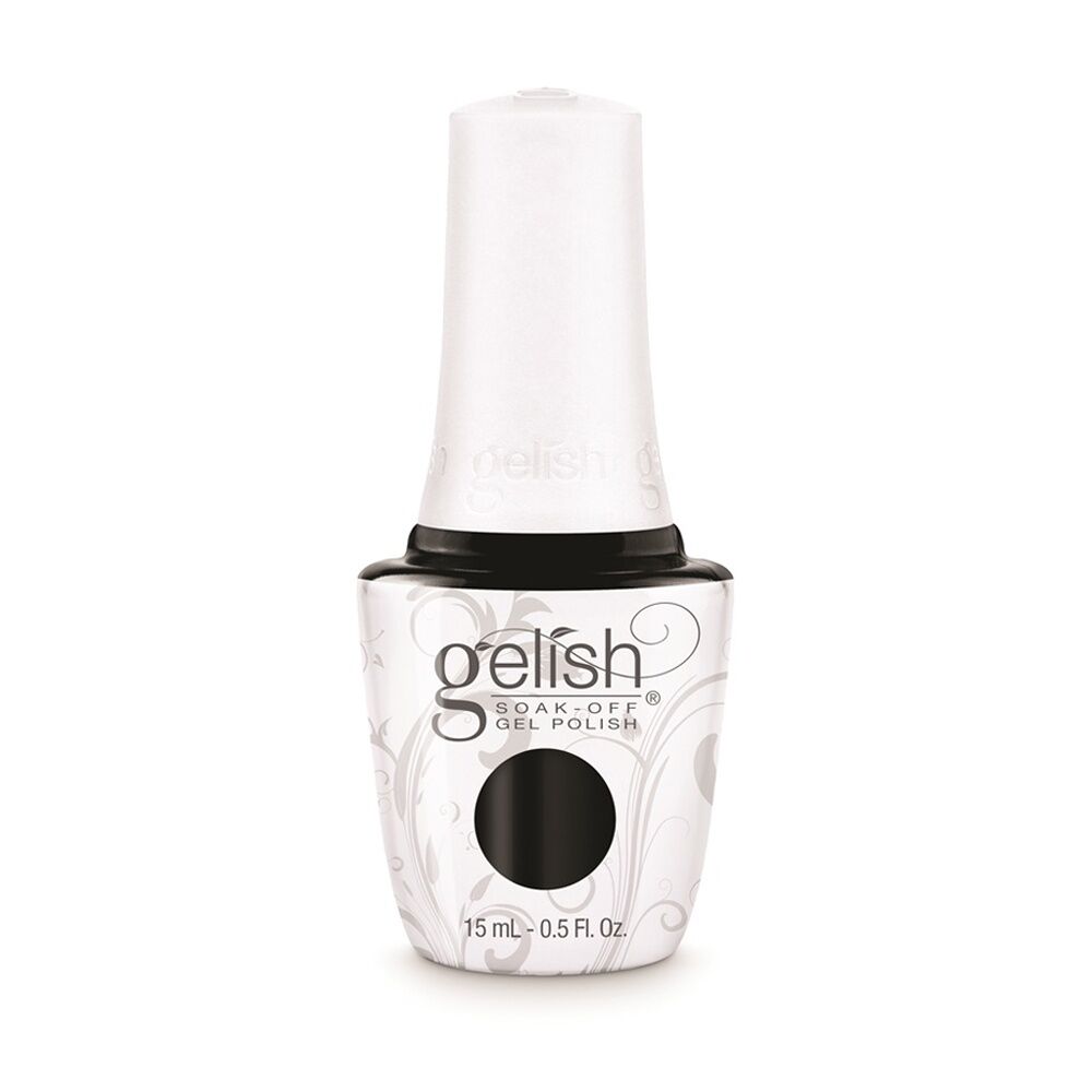 Gelish Mini UV LED Soak Off Gel Nail Polish Black Shadow 15ml