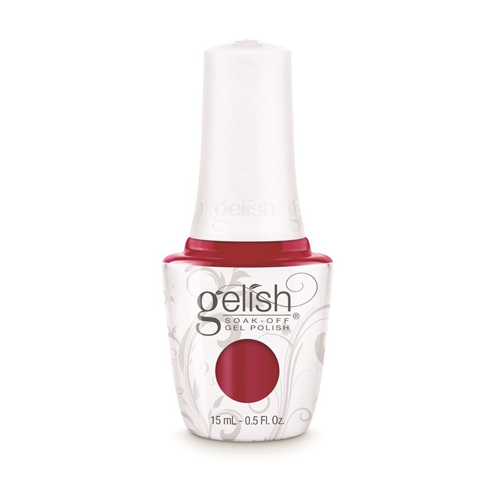 Gelish Mini UV LED Soak Off Gel Nail Polish Hot Rod Red 15ml
