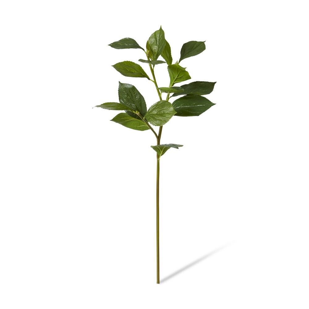E Style Hydrangea Leaf Spray Realistic Artificial Flower Green 30x30x81cm