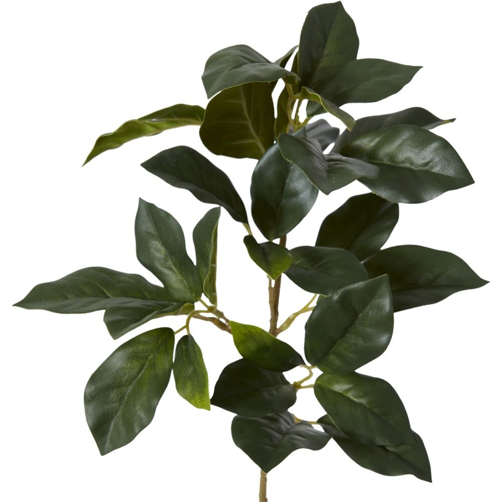 2PK E Style Viburnum Spray Realistic Artificial Flower Plastic Green 17x20x66cm