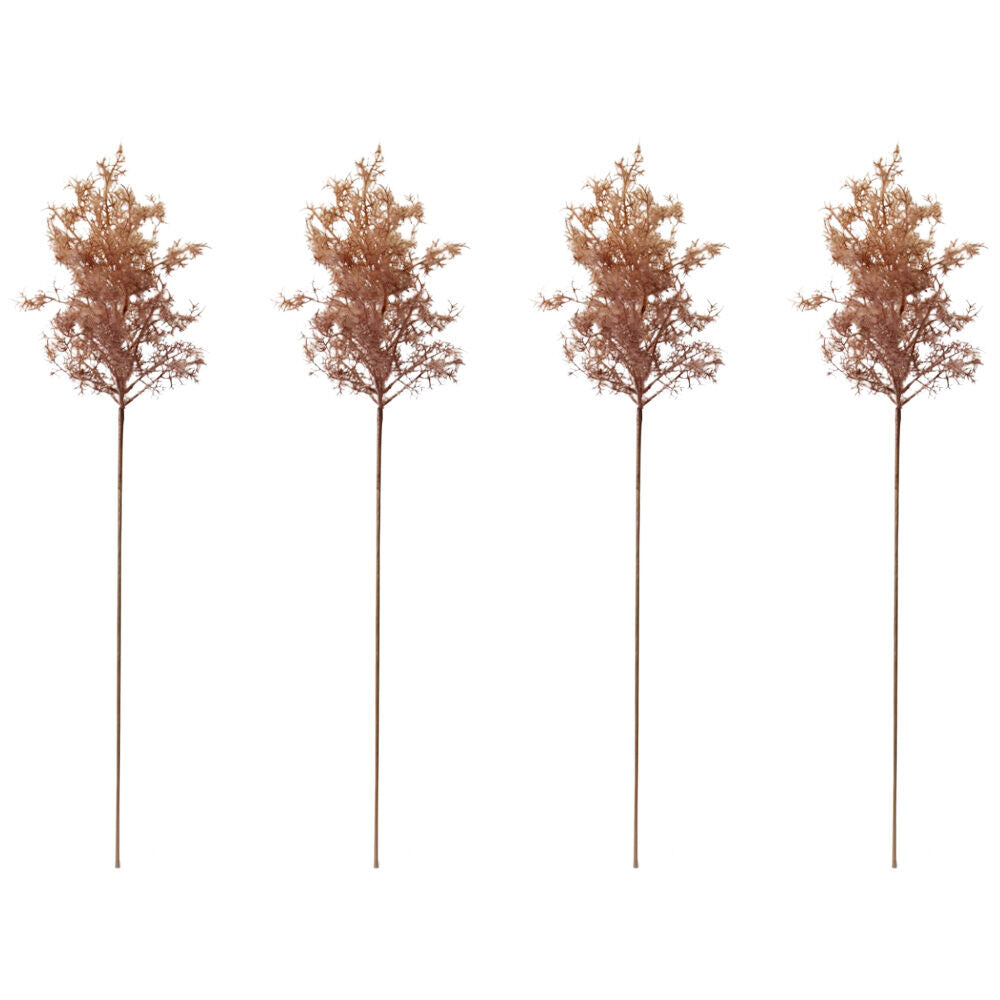 4PK E Style Smoke European Stem Artificial Plant Decor Brown 26x22x86cm