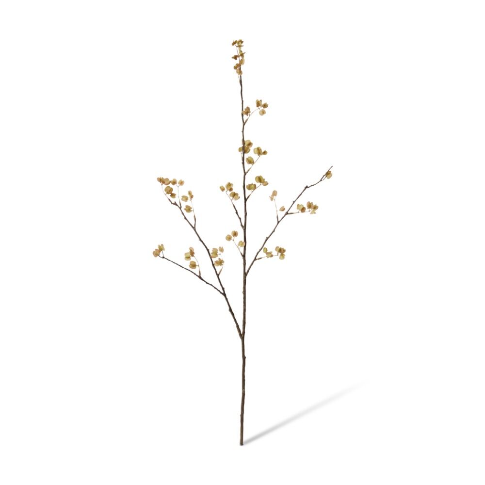 2PK E Style Elm Seeding Spray Artificial Flower Plant Stem Soft Pink 34x24x84cm