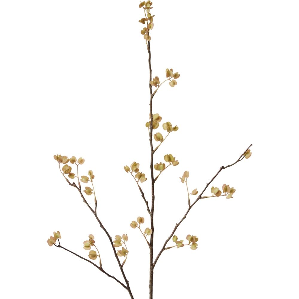 2PK E Style Elm Seeding Spray Artificial Flower Plant Stem Soft Pink 34x24x84cm