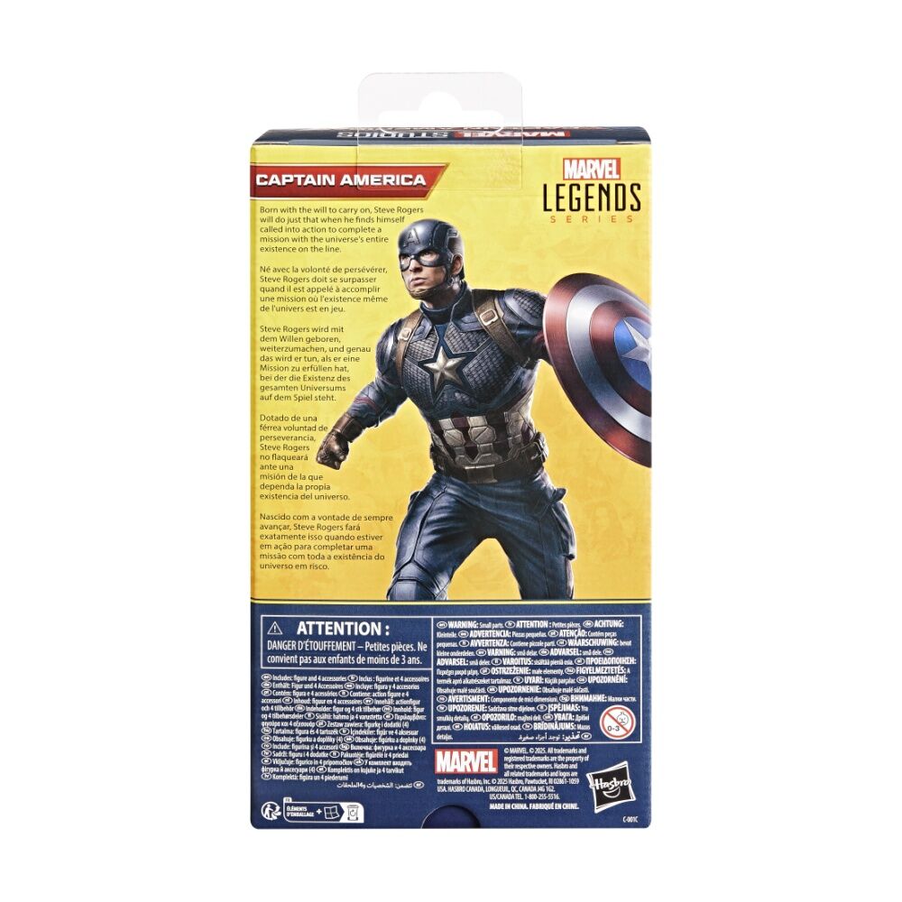 Avengers Legends Superhero Action Figure Kids Play Toy Captain America
