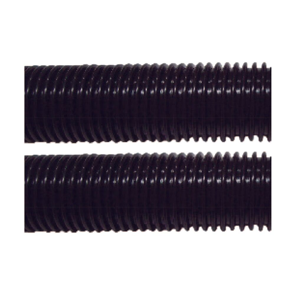 2PK Cleanstar Vacuum Hose Flexible Coiled 32mm Diameter Universal 1.8m Black