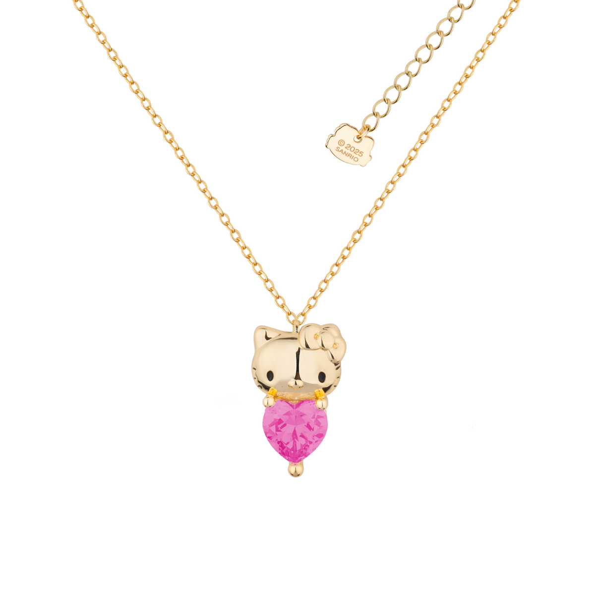 Couture Kingdom Hello Kitty October Necklace Gold Plated Brass 5y+