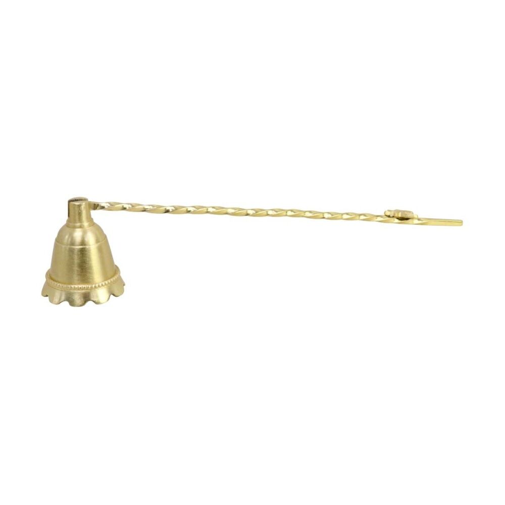2PK LVD Bee Gold/Brass Vintage Candle Snuffer Home Decoration 29x3.5
