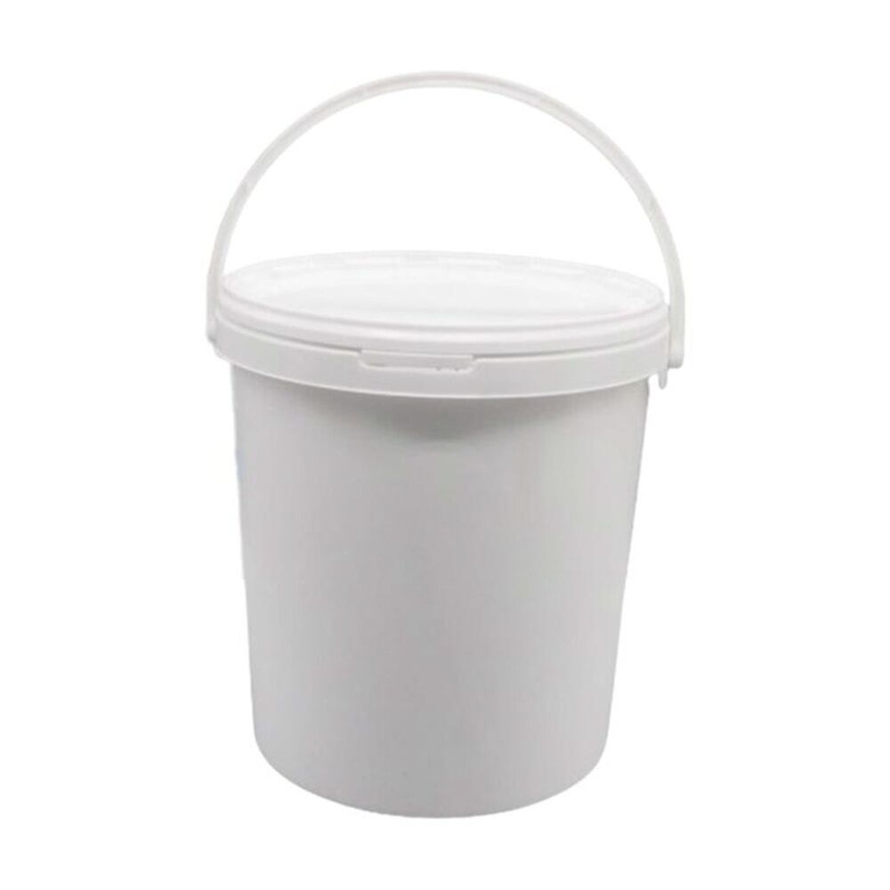 6PK Braz 16L Painters Bucket w/ Handle Painting Supply 29x32cm White