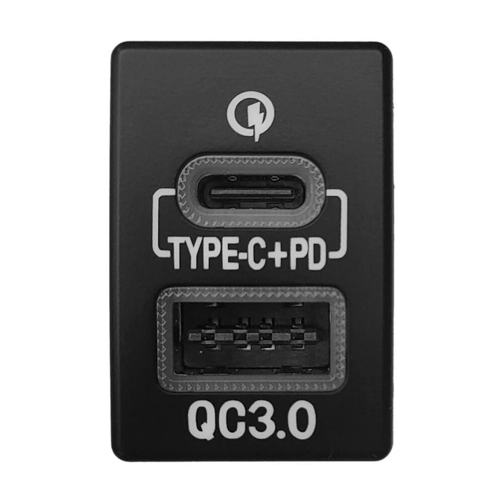Hulk 4X4 OE Style Push Switch Dual USB Charger Port Holden Isuzu