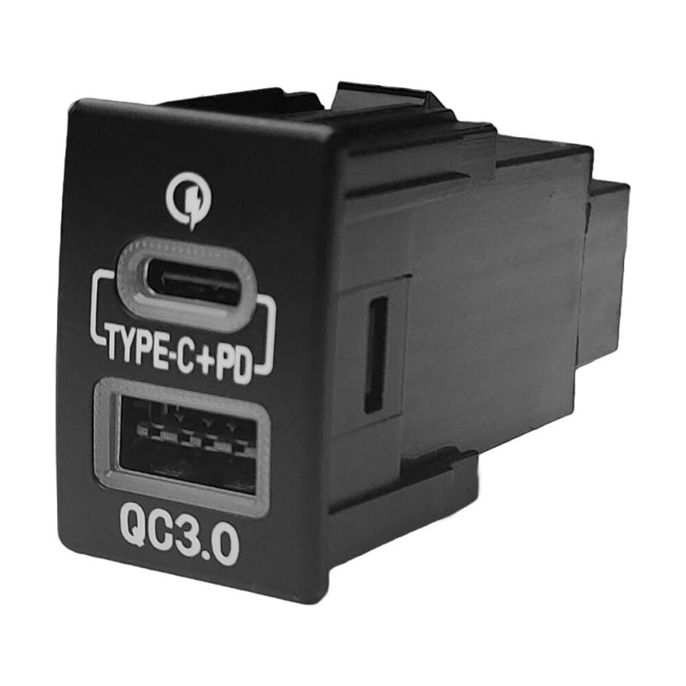 Hulk 4X4 OE Style Push Switch Dual USB Charger Port Holden Isuzu