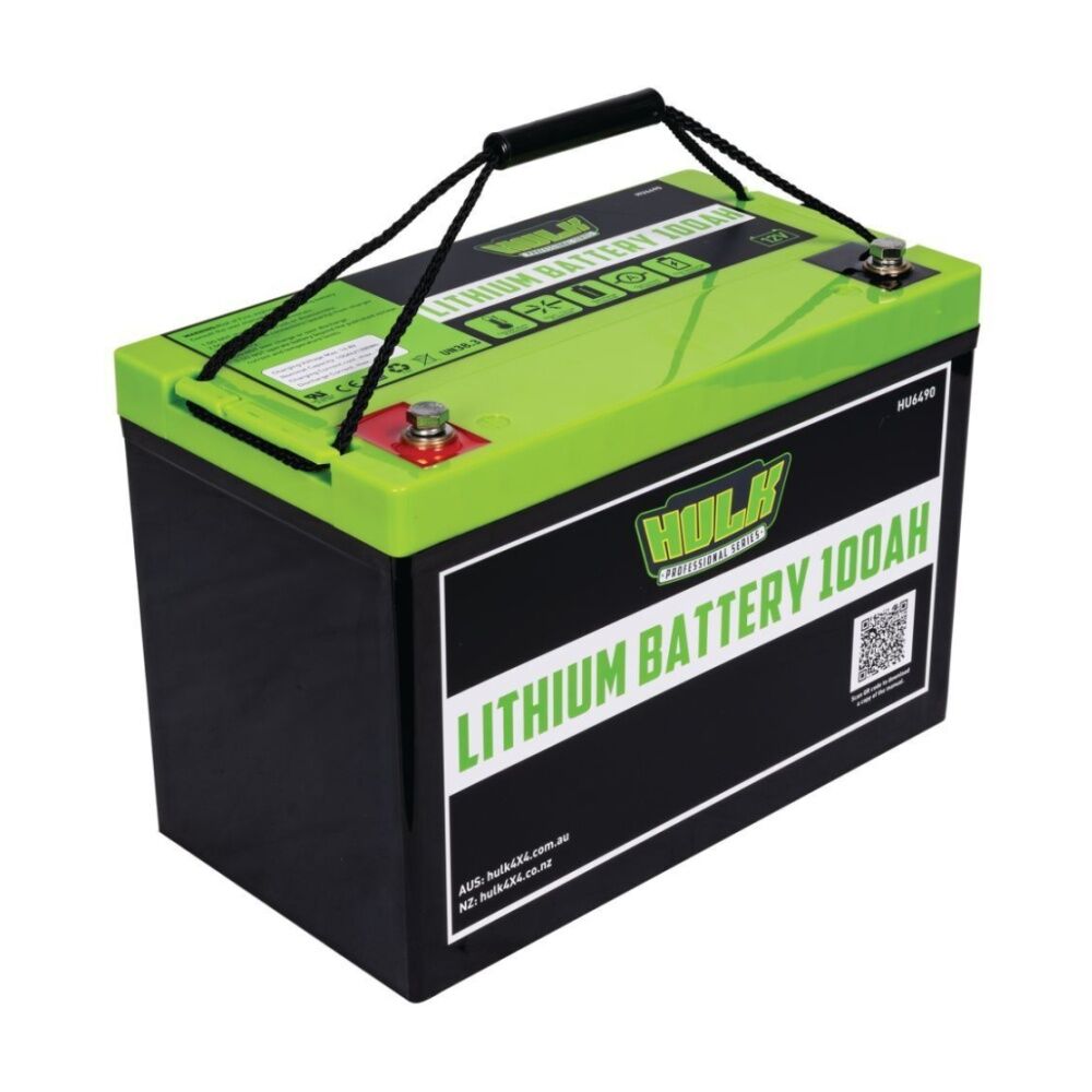 Hulk 4X4 12V 100Ah LiFePO4 Lithium Deep Cycle Battery