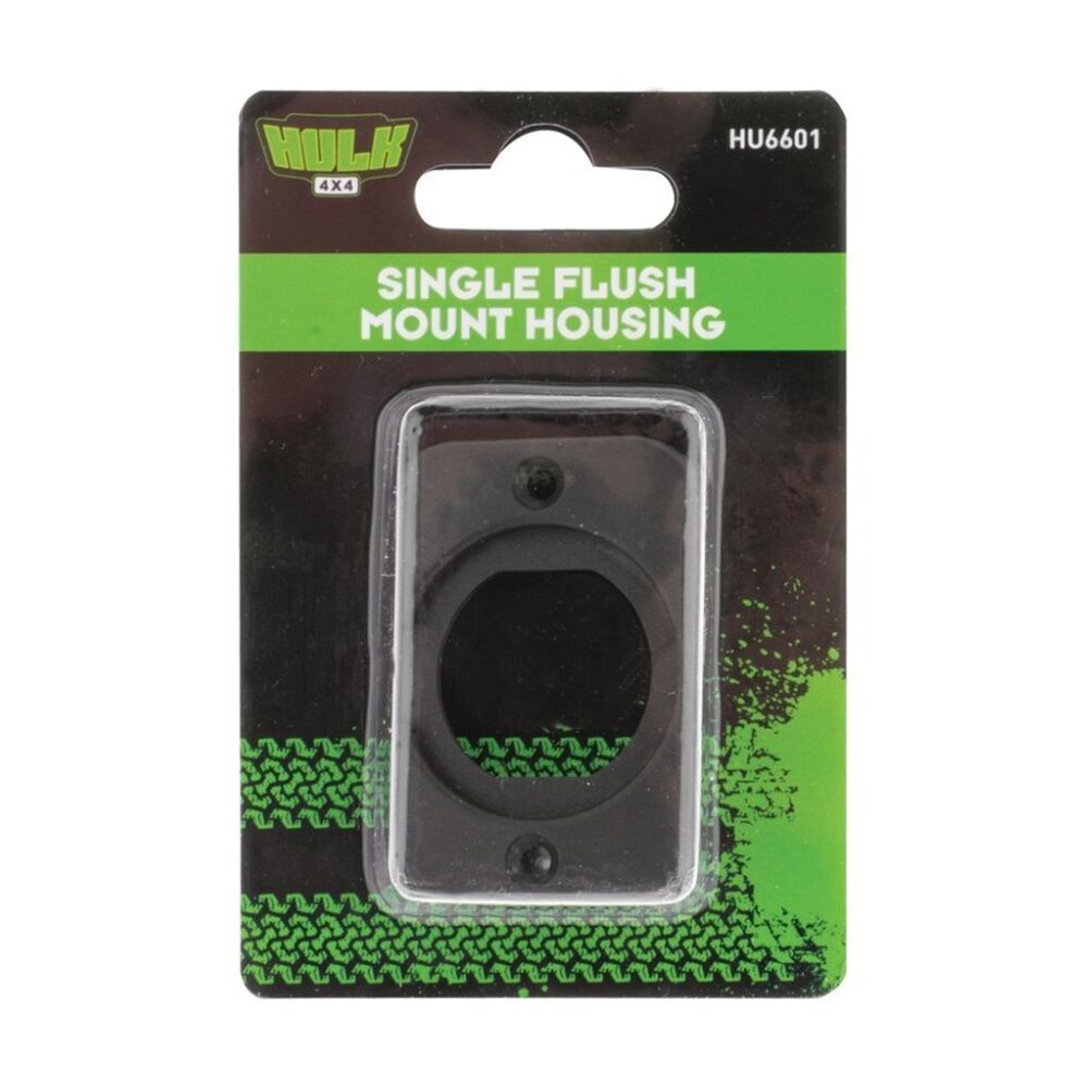 8PK Hulk 4X4 Single Flush Mount Housing 60x42.5mm With 48mm Centre Hole