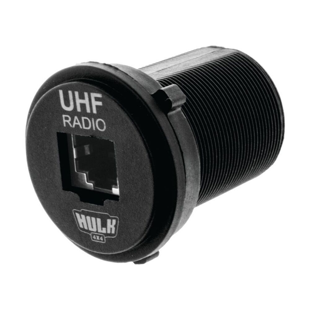 Hulk 4X4 RJ45 UHF Pass Through Socket Universal Round 29mm