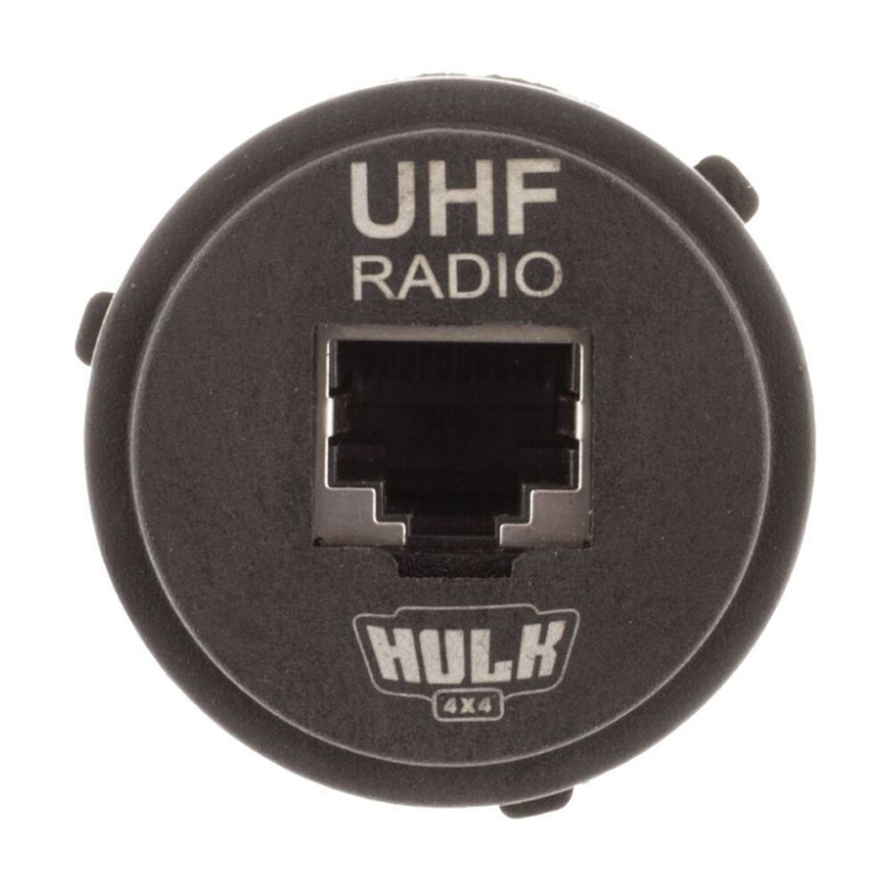 Hulk 4X4 RJ45 UHF Pass Through Socket Universal Round 29mm