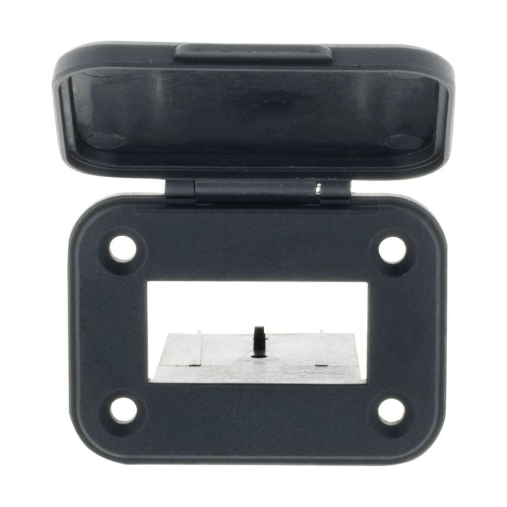 Hulk 4X4 Plastic Cover with Flip Lid for 50A Anderson Plug Black