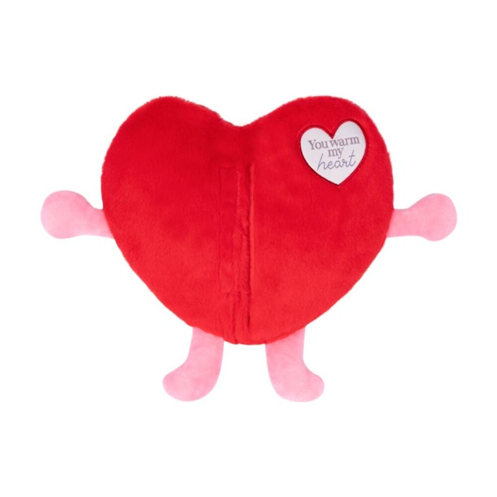 Toasty Hugs Quotes Hugo Heart Plush Heatable Coolable Microwave Safe