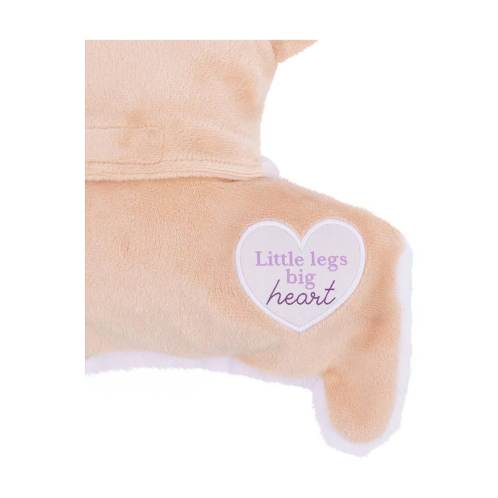 Toasty Hugs Cora Corgi Flat Plush Heatable Coolable Microwave Safe