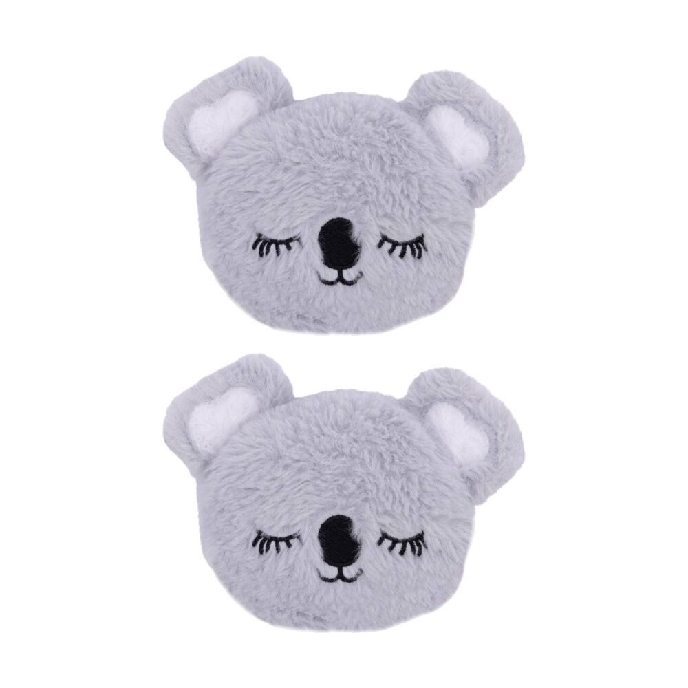 2PK Toasty Hugs Kimmi Koala Hand Warmer Heat Pack Grey 10x10x2cm
