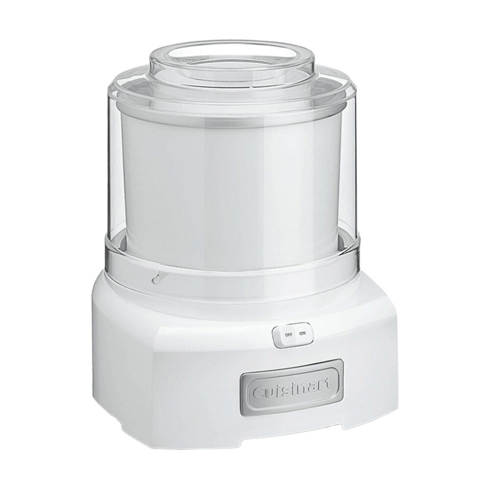 Cuisinart Flavour Ice Cream Dessert Maker W/ Mixing Paddle - White