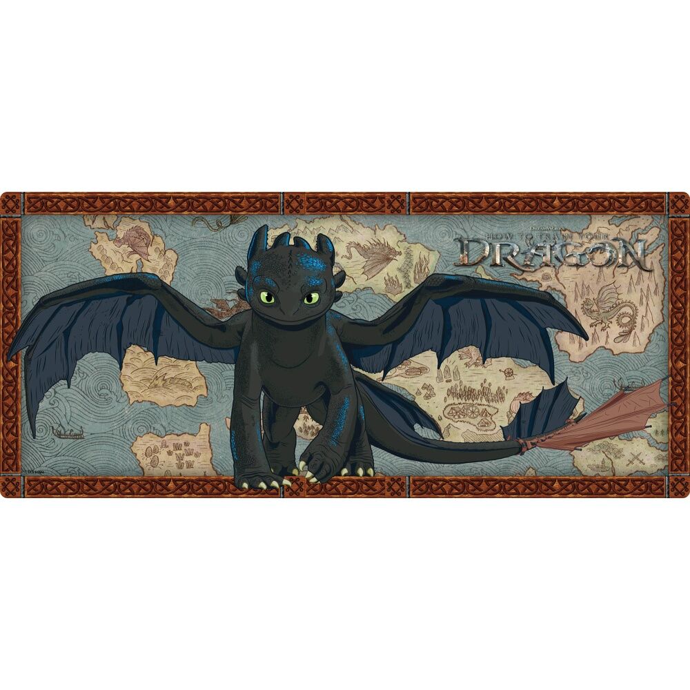 How To Train Your Dragon Toothless Gaming Accessory Mouse Tracking Mat XXL