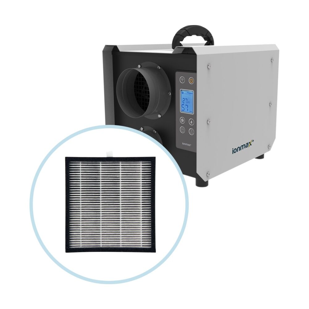 IONMAX Filter ED18 Deodorising HEPA Air Purifier Replacement Blk 14x15x1.5cm