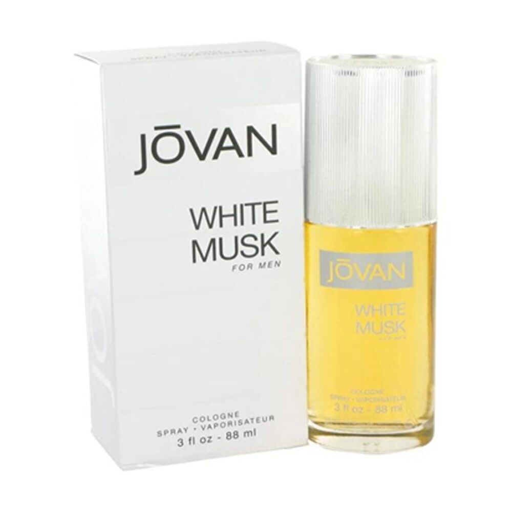 Jovan White Musk Men Eau De Cologne Spray 88ml Masculine Fragrance