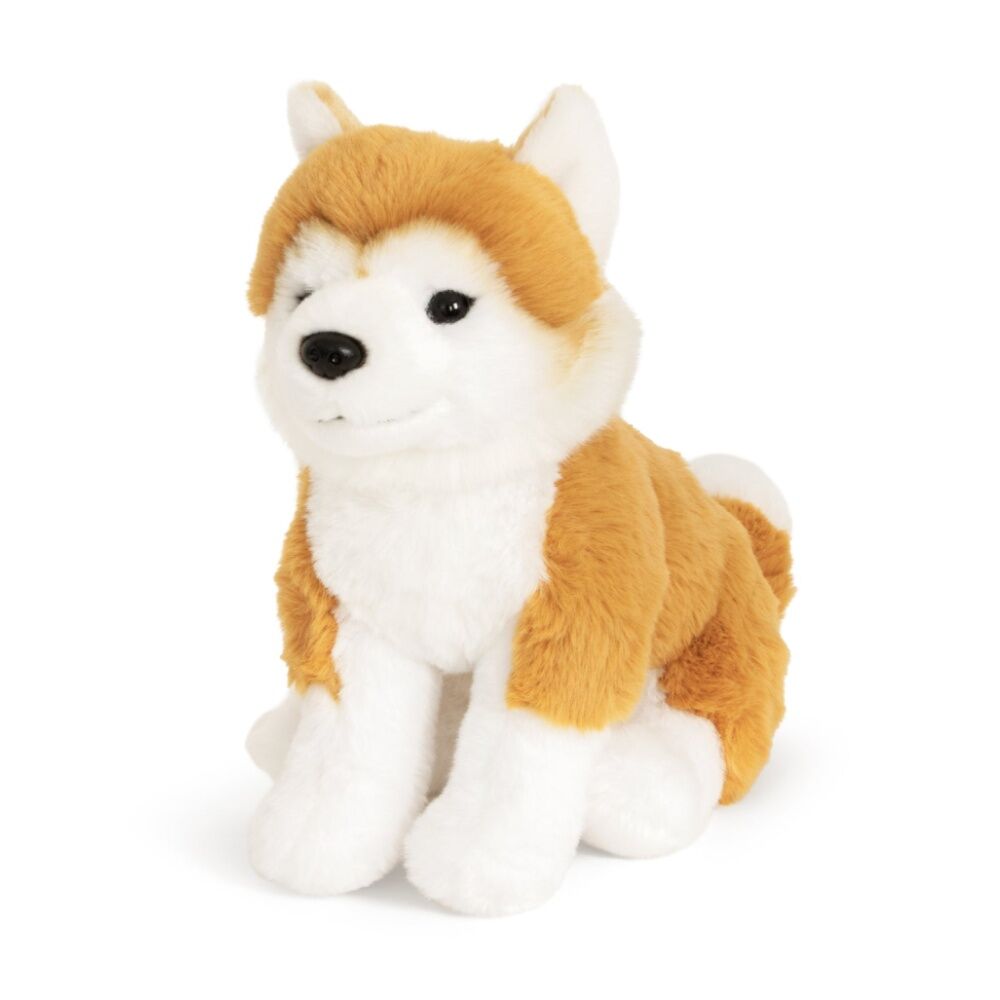 Keycraft Shiba Inu Dog Soft Animal Kids Plush Toy Brown/White