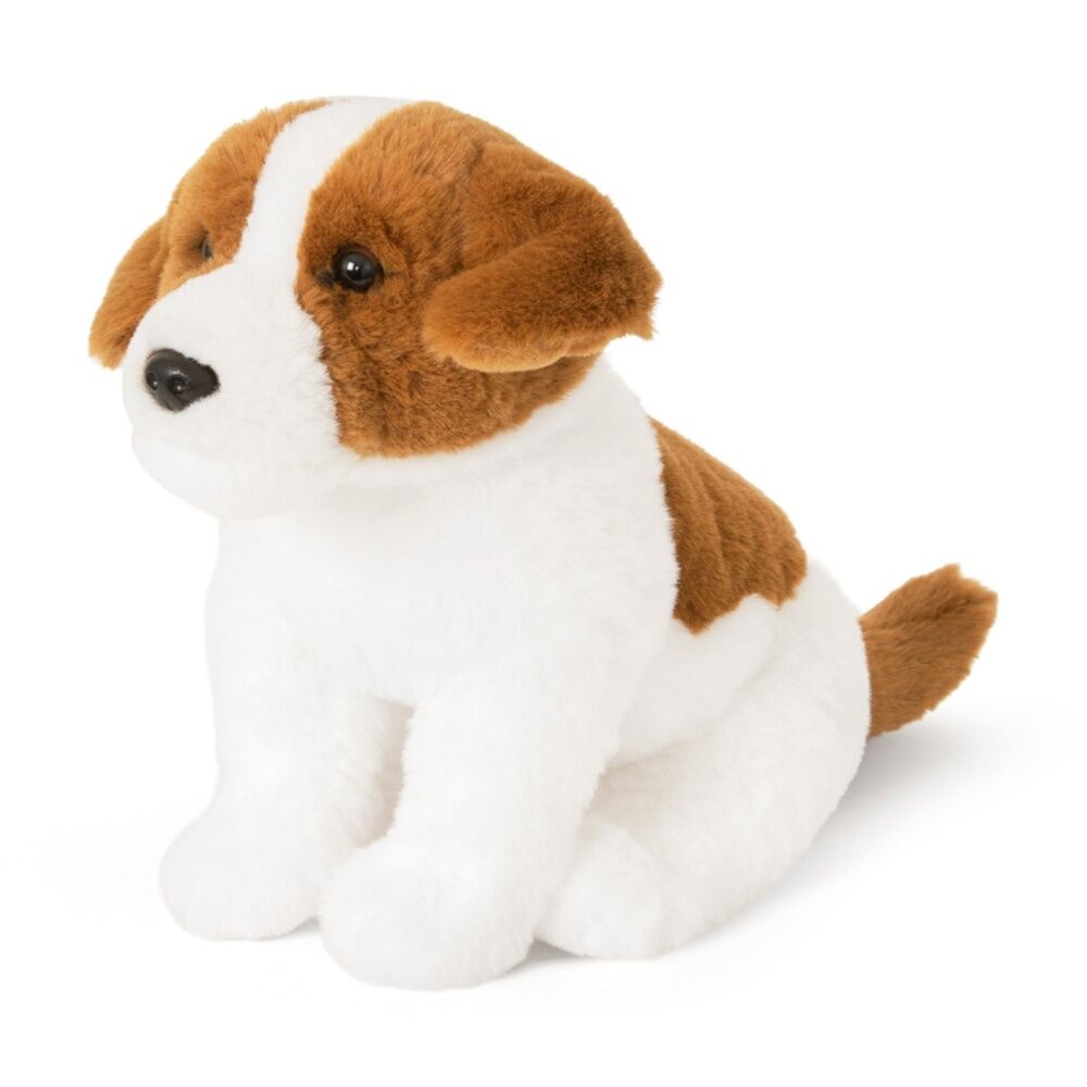 Keycraft Jack Russell Terrier Dog Soft Animal Kids Plush Toy Brown/White