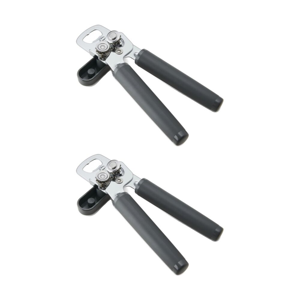 2PK KitchenAid Multi-Purpose Kitchen Tool Tin Opener Charcoal Grey 21x8.8x3.8cm
