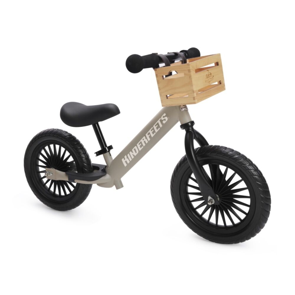 Kinderfeets Trail Bike Slate Grey Kids Balance 30cm Wheels 18m+