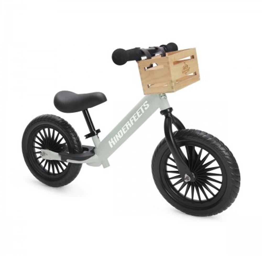 Kinderfeets Trail Bike Silver Sage Kids Balance 30cm Wheels 18m+