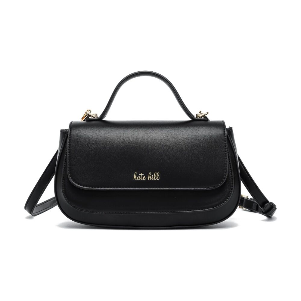 Kate Hill Women's Daisy Vegan Leather Top & Crossbody Handle Bag