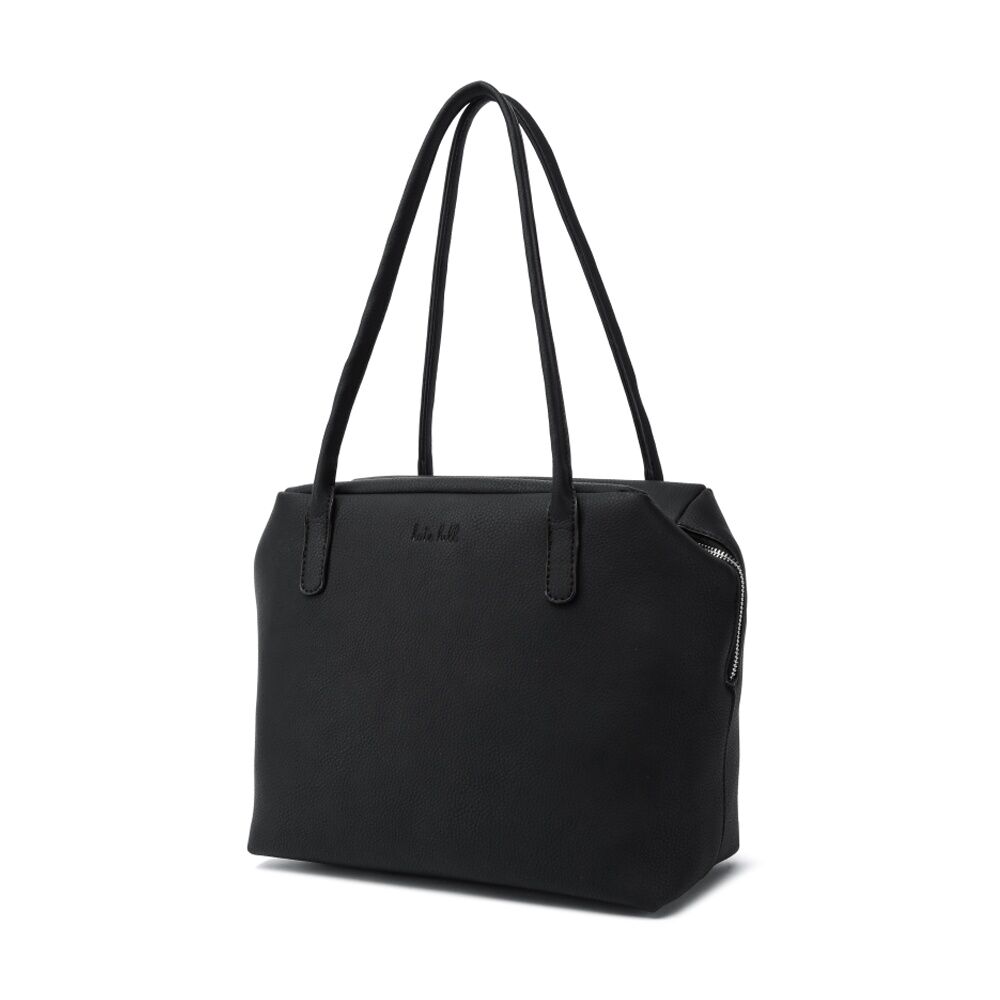 Kate Hill Women's Peyton Pebble Vegan Leather Zip Closure Tote Bag