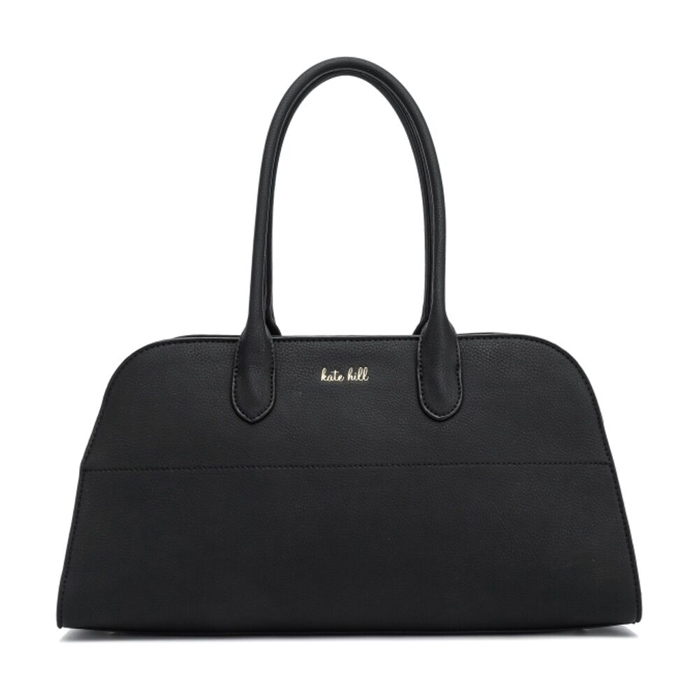 Kate Hill Women's Pearl Pebble Vegan Leather Zip-Closure Tote Bag