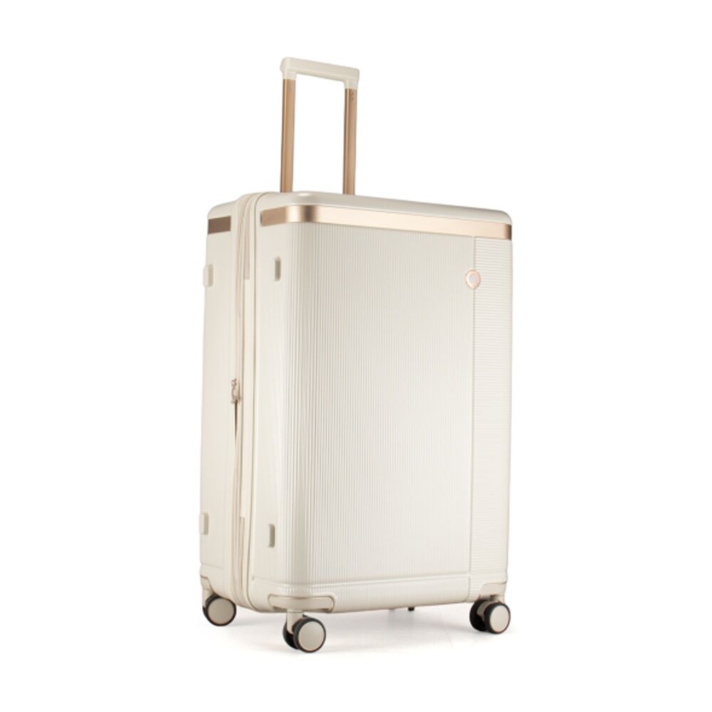 Kate Hill Phoenix Large Luggage Hard Case TSA Lock Travel White 111L