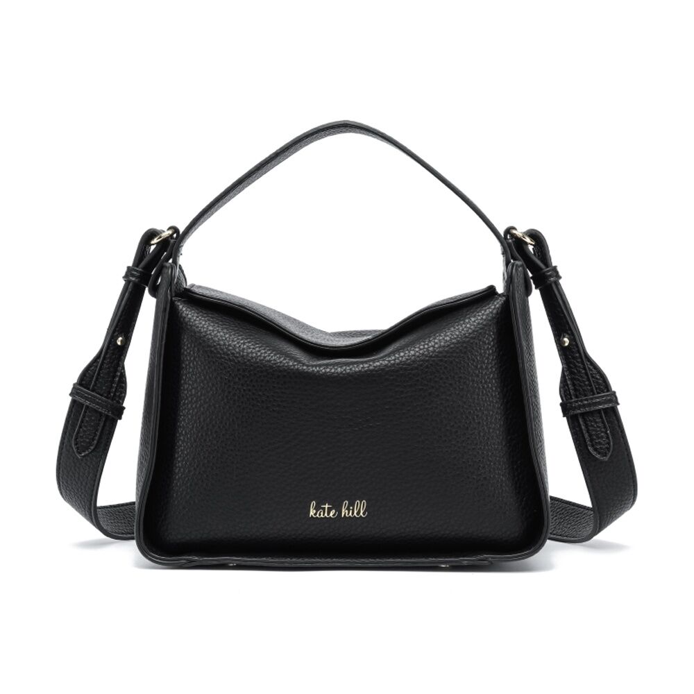 Kate Hill Women's Tonia Pebble Vegan Leather Adjustable Strap Bag