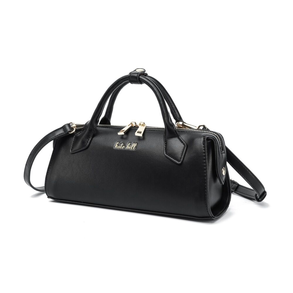 Kate Hill Women's Cayla Adjustable Strap Zip Closure Crossbody Bag