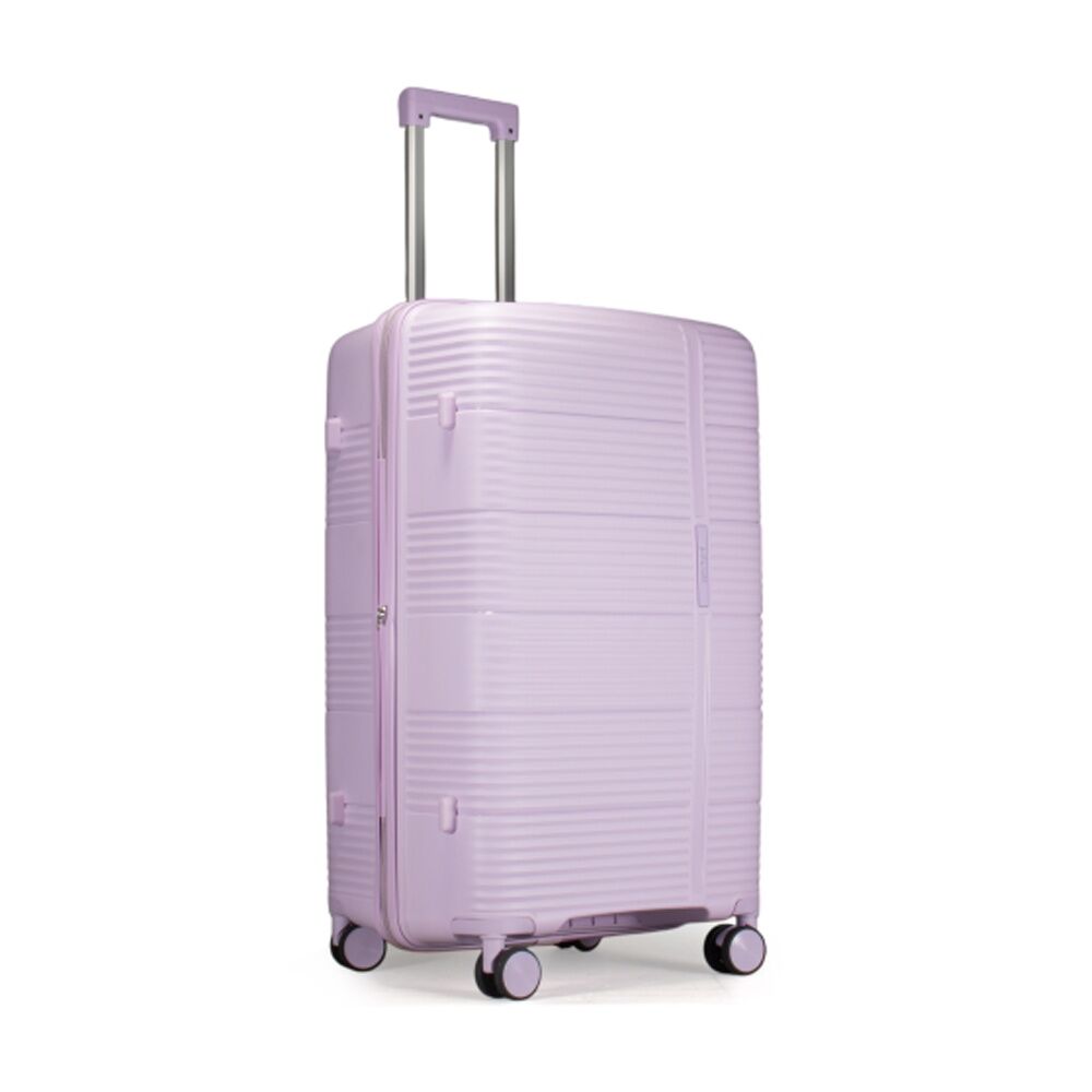 Kate Hill Berkeley Large Luggage Hard Case TSA Lock Travel Lilac 111L