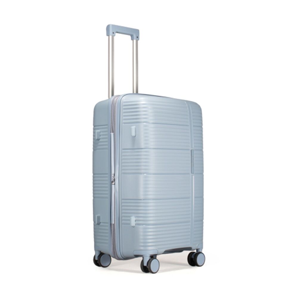 Kate Hill Berkeley Medium Luggage Hard Case TSA Lock Travel Sky 74L