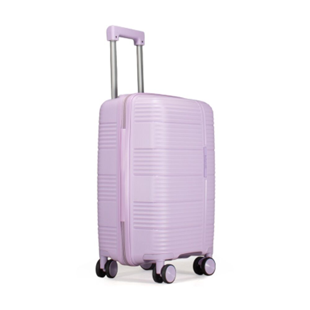 Kate Hill Berkeley Small Luggage Hard Case TSA Lock Travel Lilac 44L